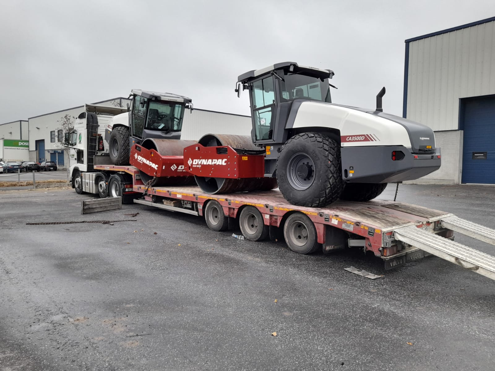 2 New Dynapac 3500...SOLD...heading to a customer in the UK